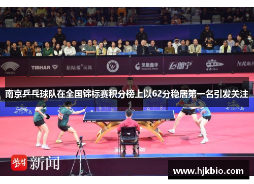 南京乒乓球队在全国锦标赛积分榜上以62分稳居第一名引发关注